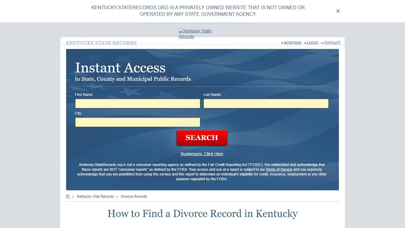 How to Find a Divorce Record in Kentucky - Kentucky State Records